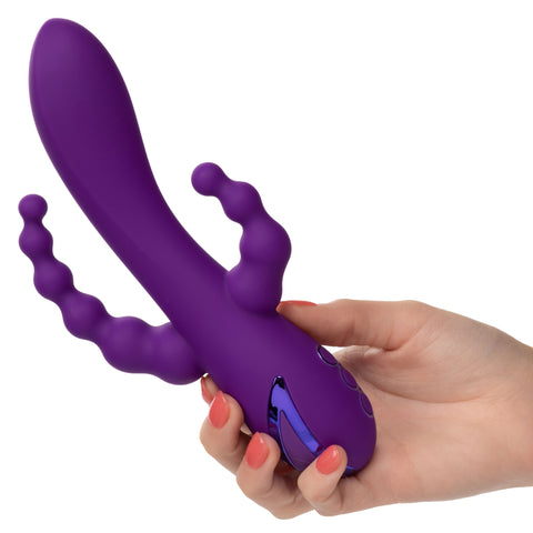 California Dreaming Long Beach Bootylicious Vibrator VIBRATORS-RABBIT-MULTI
