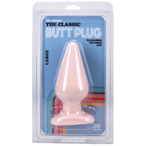 Doc Johnson 6 Inch Large Butt Plug PVC Body Safe Intimacy Toy for Beginners > Anal Range > Butt Plugs