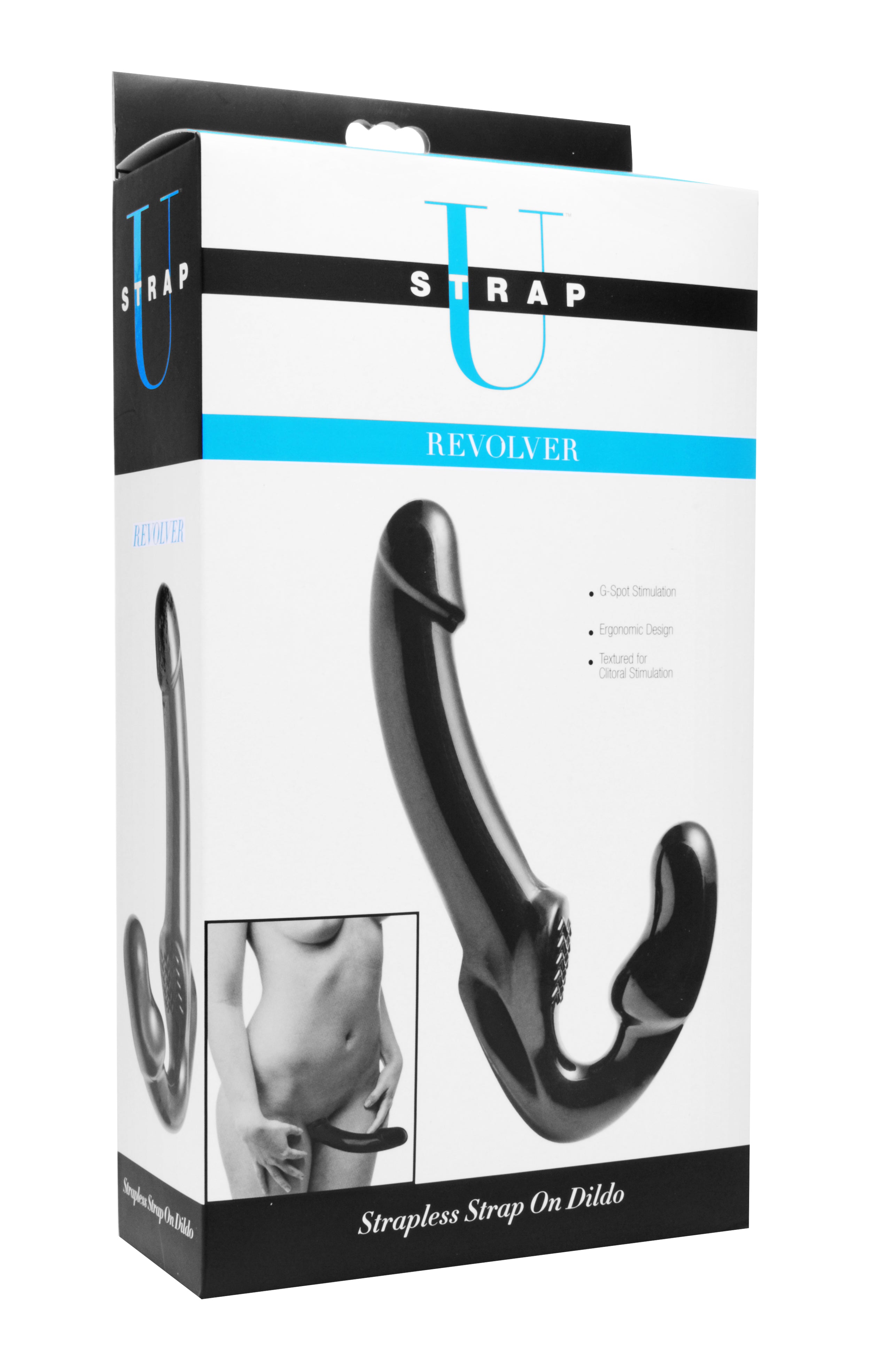 Xr Revolver Strapless Strap On G Spot Dildo Silicone > Realistic Dildos and Vibes > Strapless Strap Ons