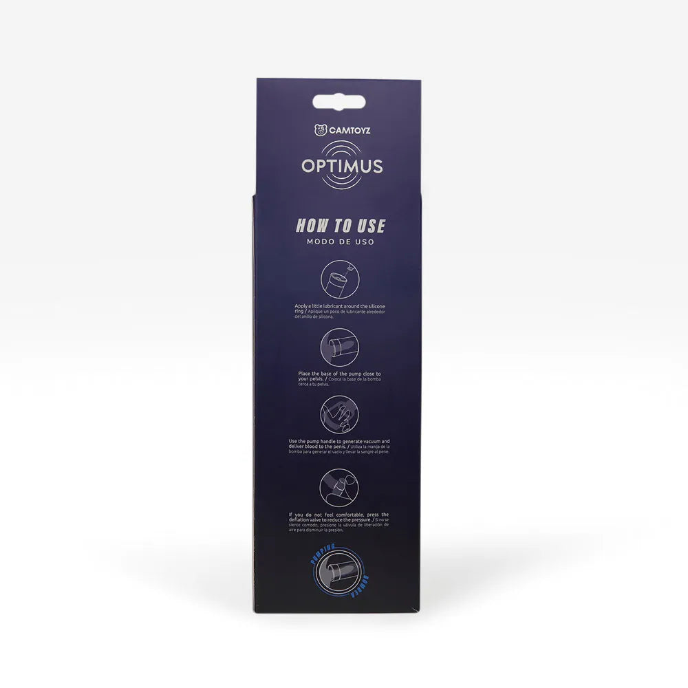 Camtoyz Boostia Penis Pump – 8 inch Insertable Penis Pump Black > Pumps > Penis Pumps