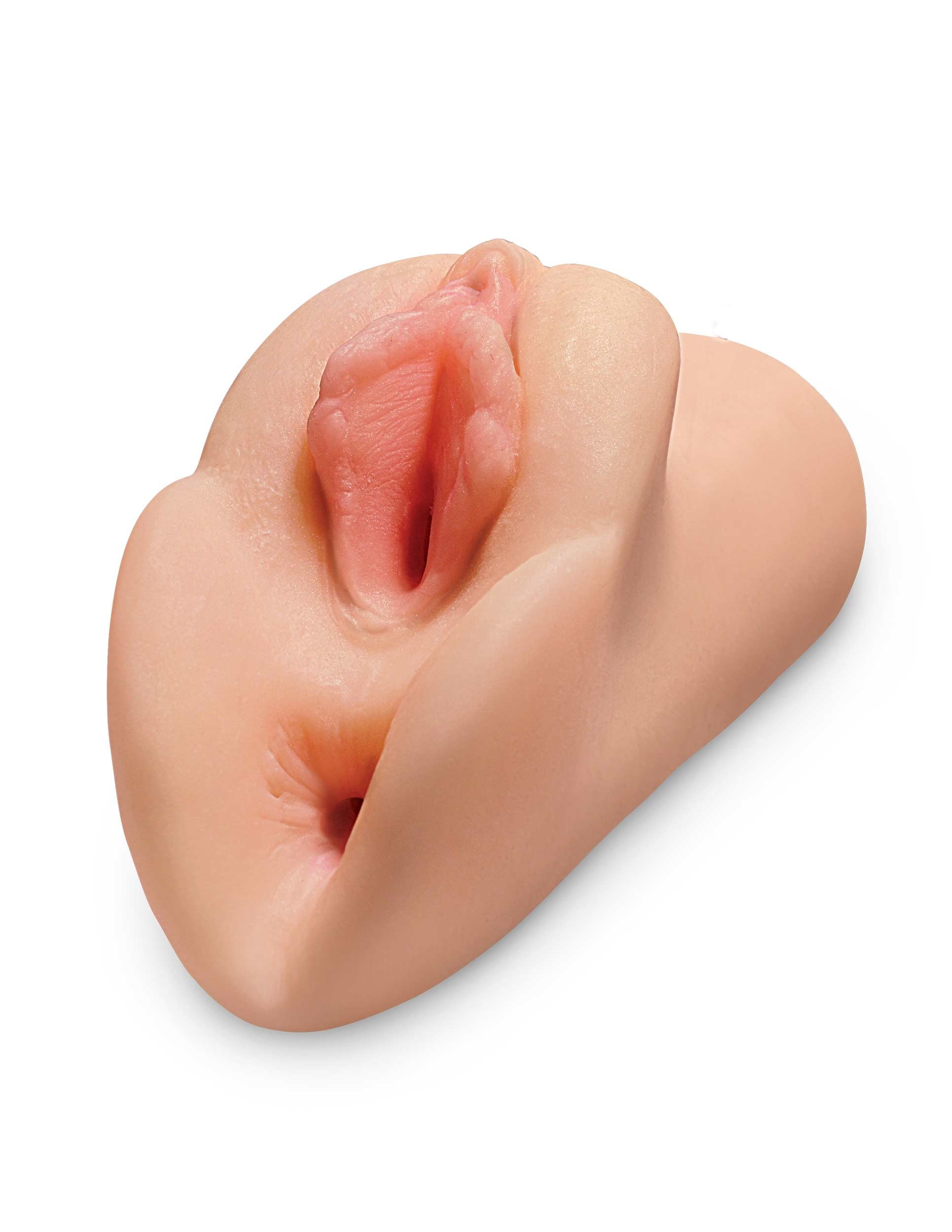 PDX Plus Perfect Pussy Double Stroker – Realistic Vagina Stroker Adult Toy > Sex Toys For Men > Masturbators > Manual
