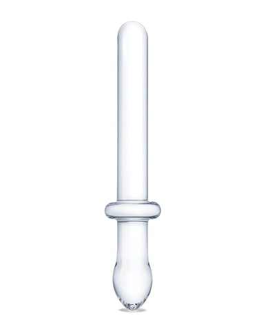 Glas 9.25" Classic Smooth Dual-Ended Clear Borosilicate Glass Dildo DONGS Glass