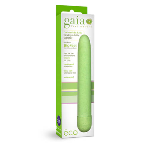 Gaia Eco (Green) – Eco-Friendly Slim Vibrator > Vibrators > Standard Vibrators