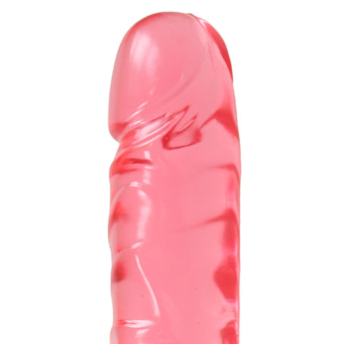 Crystal Jellies 12 Inch Double Dong (Pink) – Large Dildo > Dildos > Double Dildos