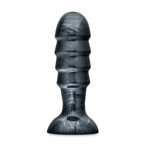Jet Bruiser Carbon Metallic Black 7.5" Anal Plug Black > Anal Range > Oversized Anal Toys