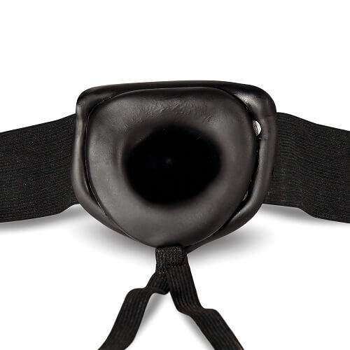 Dr. Skin Hollow Strap-On (Black) 6 Inch – Strap-On Dildo > Dildos > Hollow Strap Ons