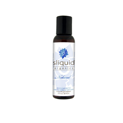 Sliquid Organics Natural Organic Lubricant 2 Fl Oz Bottl Water Based Lube