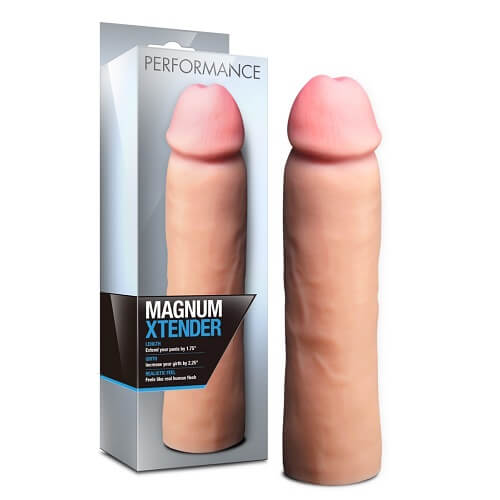 Performance Magnum Xtender Penis Sleeve Beige For Extra Length SLEEVES