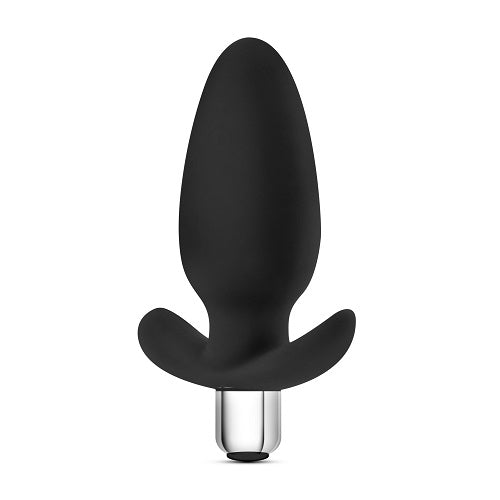 Luxe Little Thumper Black Vibrating Anal Plug 4 Inch > Anal Range > Vibrating Butt Plugs