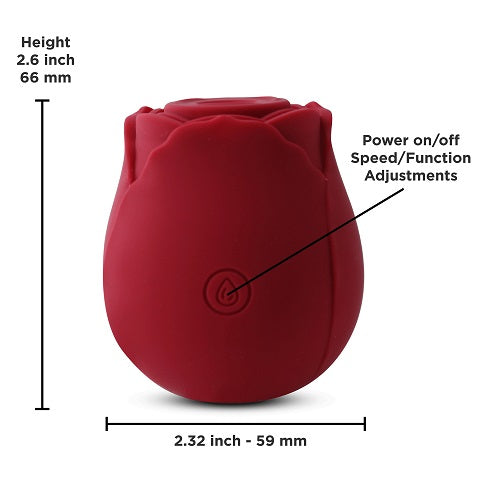 Inya The Rose Clitoral Air Pulsation Stimulator Rose Stimulators