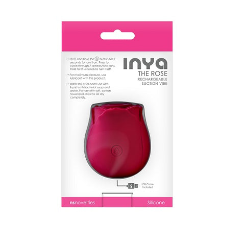 Inya The Rose Clitoral Air Pulsation Stimulator Rose Stimulators