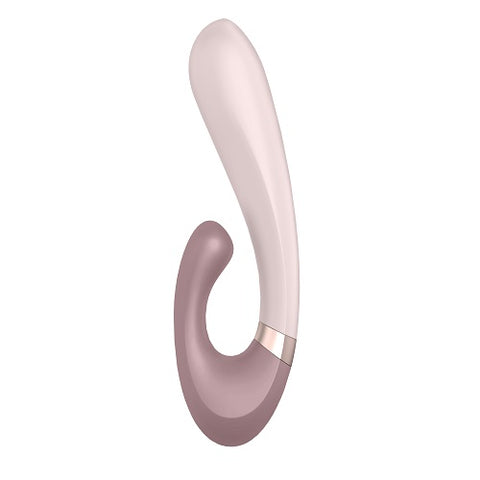Satisfyer Heat Wave Connect App Vibrator Mauve with Dual Motors and Warming Function > Sex Toys > Couples Toys