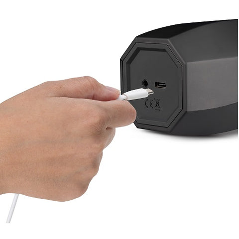 M for Men Storm (White) – Ribbed Masturbator Cup Vibrator with 7 Vibration Functions and Suction > Sex Toys For Men > Masturbators > Vibrating