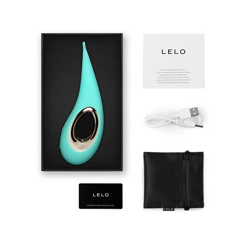 Lelo Dot (Aqua) – Luxury Clitoral Pinpoint Vibrator > Sex Toys For Ladies > Clitoral Vibrators and Stimulators