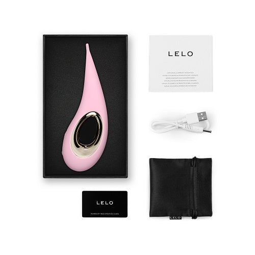 Lelo Dot Elliptical Clitoral Stimulator Pink STIMULATORS
