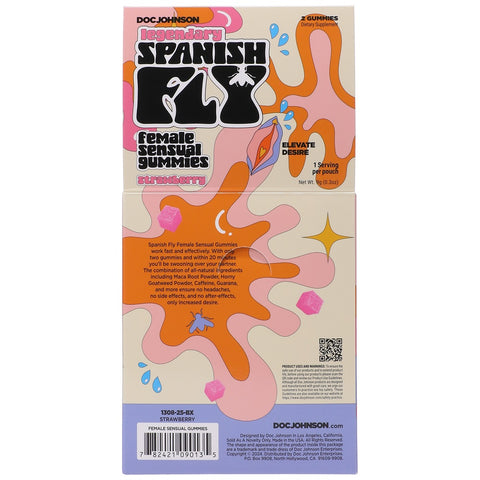 Spanish Fly Female Sex Gummies (2 Pack) – All-Natural Enhancer Gummies > Essentials > Womens Enhancers