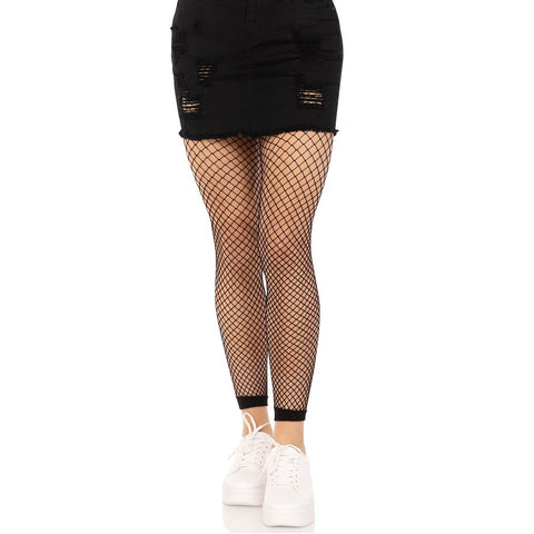 Leg Avenue Industrial Net Footless Tights Black One Size > Clothes > Hosiery > Pantyhose & Tights