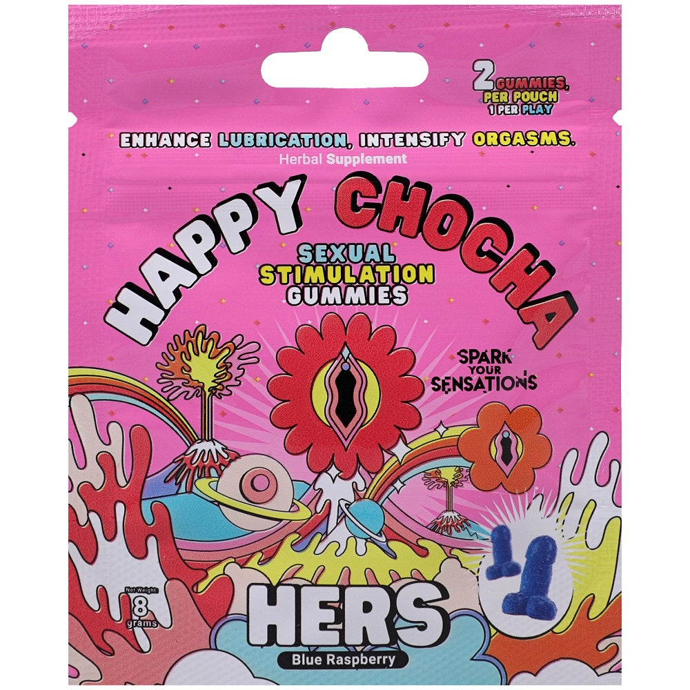 Happy Chocha Hers Sexual Stimulation Gummies (2 Pack) – Natural Libido Enhancer Edible > Essentials > Womens Enhancers