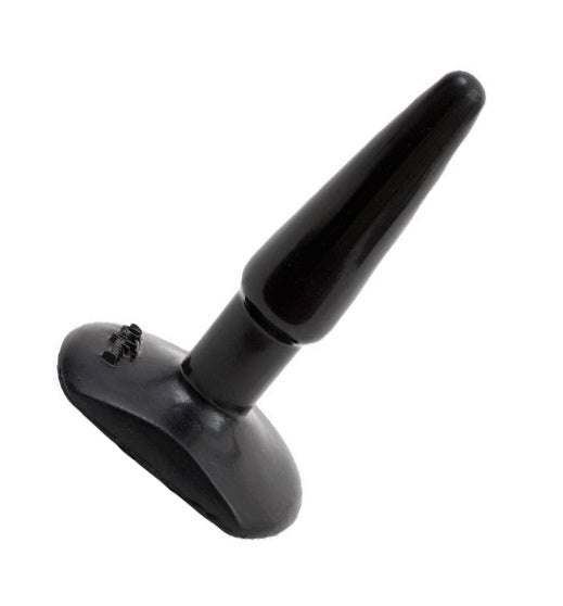 Classic Smooth Butt Plug Small Black Black Small > Anal Range > Butt Plugs