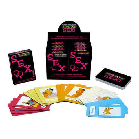 Lesbian Fantasy Card Game for Couples with Erotic Foreplay Cards Card Games