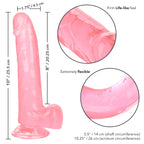 Size Queen 8 Inch Realistic Dong in Ivory > Dildos > Realistic Dildos