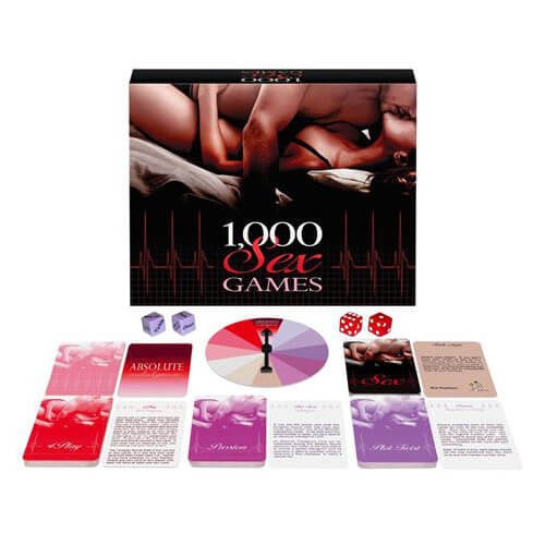 1000 Sex Games Erotic Board Game for Passionate Foreplay Fun Board Games