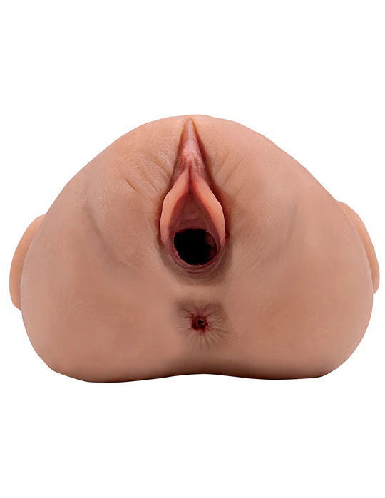 Pdx Plus Double Pounder Vibrating Squeeze Stroker Toy Light Masturbation Aids for Males