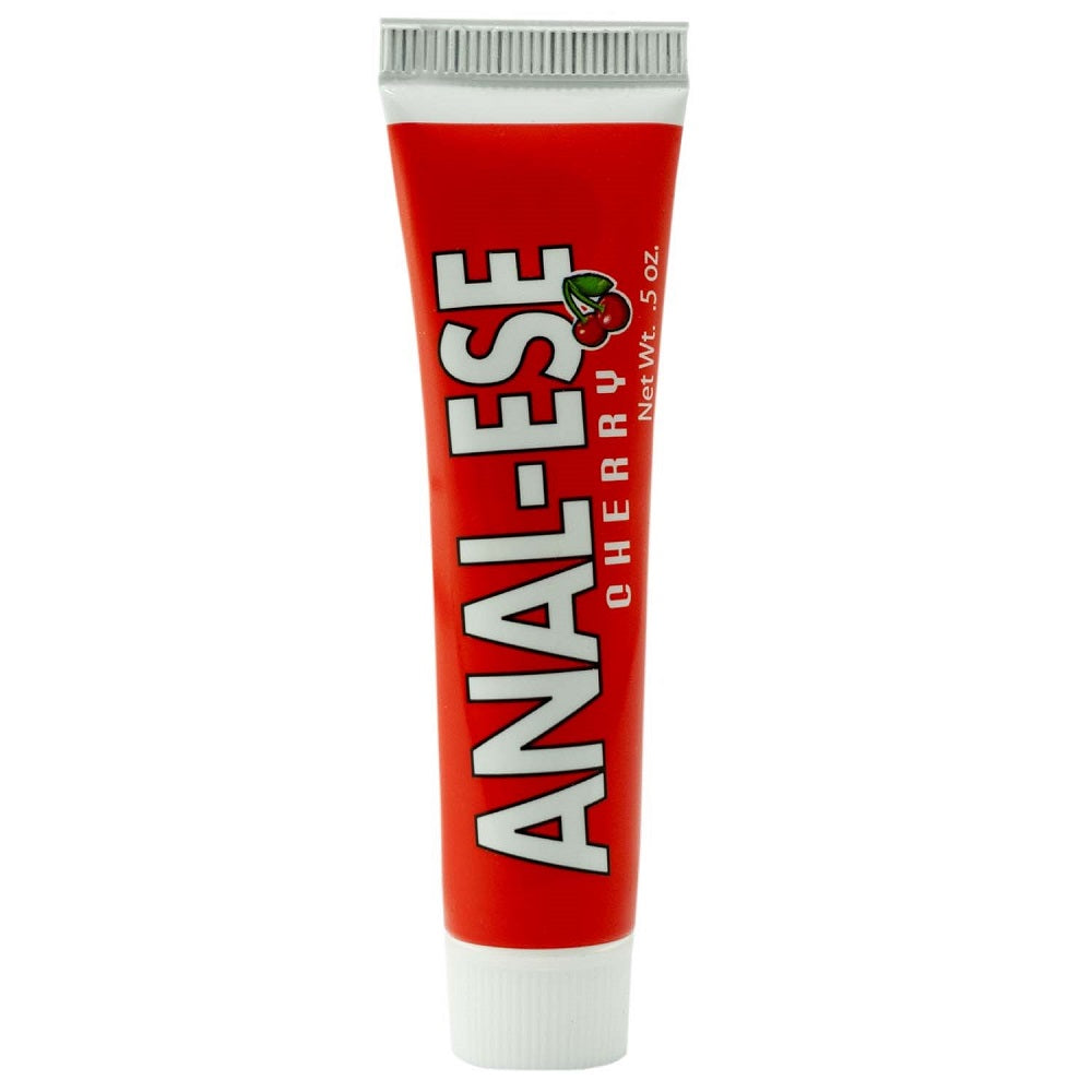 Cherry Flavored Anal Desensitizing Lubricant 0.5 Oz Soft Pack Anal Lubricant