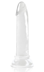 Diclets 17.8cm Dong Soft Smooth Bendable Jelly TPR > Dildos > Realistic Dildos