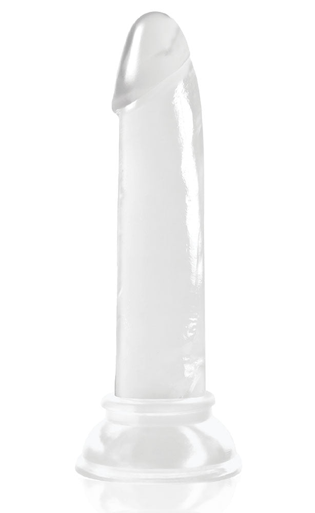 Diclets 17.8cm Dong Soft Smooth Bendable Jelly TPR > Dildos > Realistic Dildos