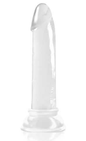 The 9's Diclets 17.8 Centimeter Dong Soft Smooth Bendable Jelly TPR DONGS