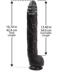 Dildos and Dongs Dick Rambone 13" Cock Black > Dildos > Oversized Toys