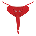 Squeaker Elephant G-String (Red) – Novelty G-String > Novelties > Gag Gifts