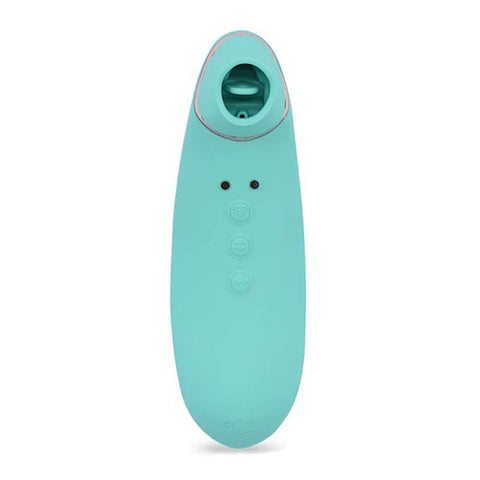 Nusensuelle Trinitii Clitoral Stimulator Triple Action Toy Electric Blue Blue Suction Stimulator