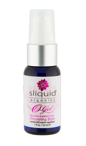 Sliquid Organics Stimulating Clitoral O Gel Vegan Lubricant Default Title Enhancers Female