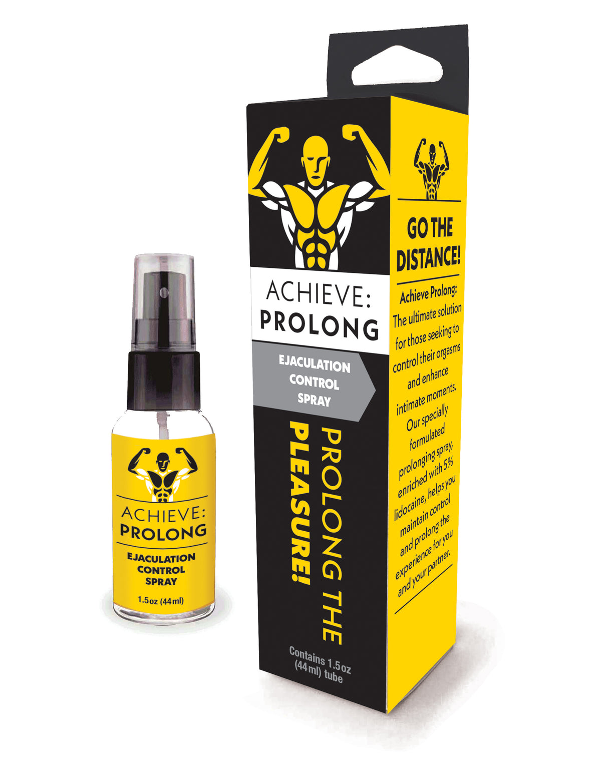Achieve Prolong Spray 44ml – Fast-Acting Desensitizing Delay Spray for Men > Essentials > Mens Enhancers