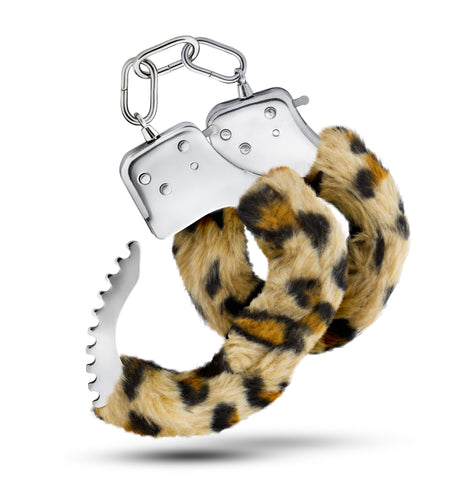 Temptasia Adjustable Leopard Print Cuffs for Adult Bondage Fun > Bondage Gear > Handcuffs