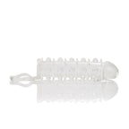 Stud Extender with Support Ring and Nubby Stimulators Sleeve > Sex Toys For Men > Penis Sleeves