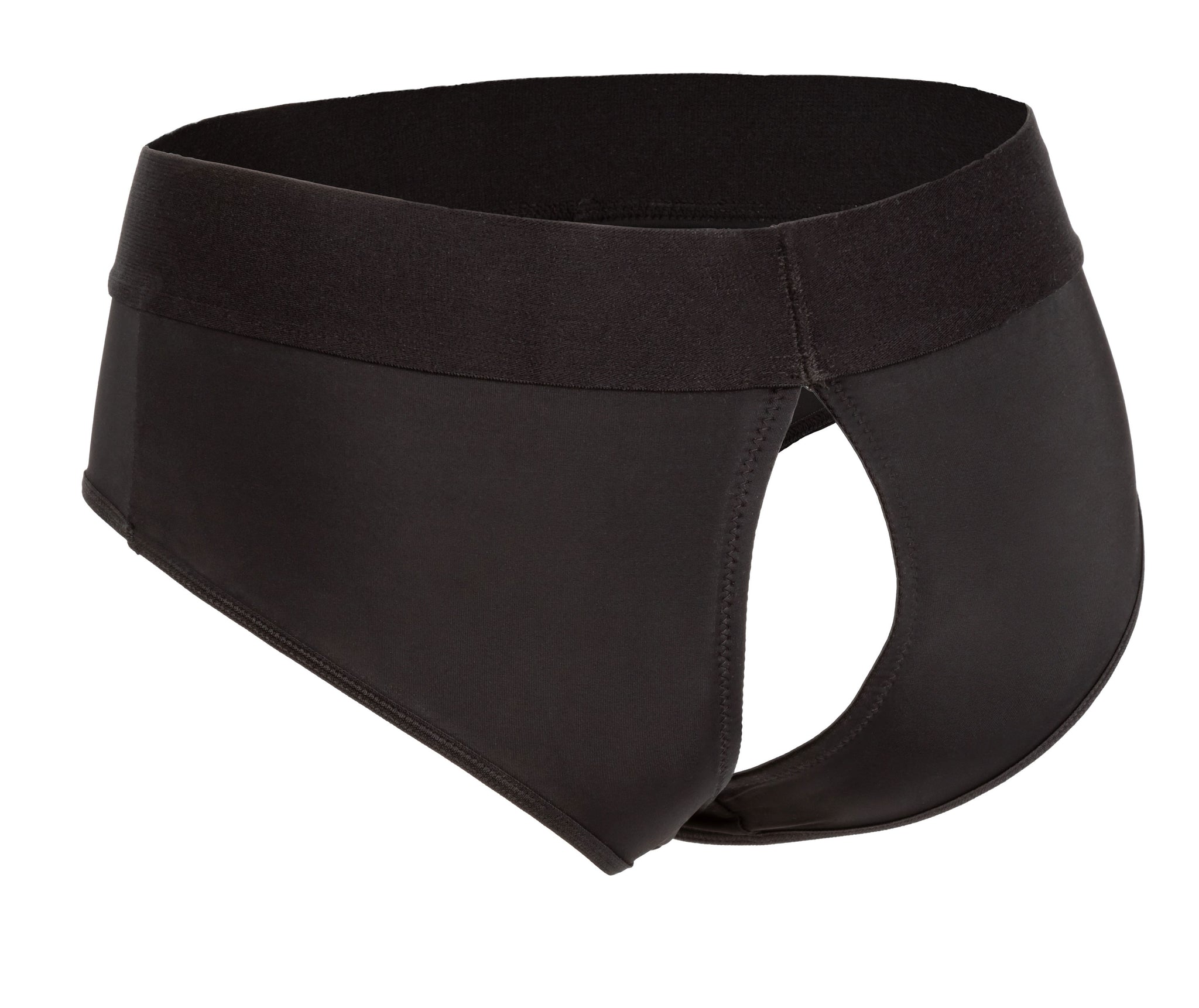 Boundless Backless Brief Harness Black S/M Erotic Clothing > Dildos > Strap On Harnesses