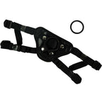 Nasstoys Harness the Revolution Black Adjustable Couples Harness with Suction Cup Dongs > Dildos > Strap On Harnesses