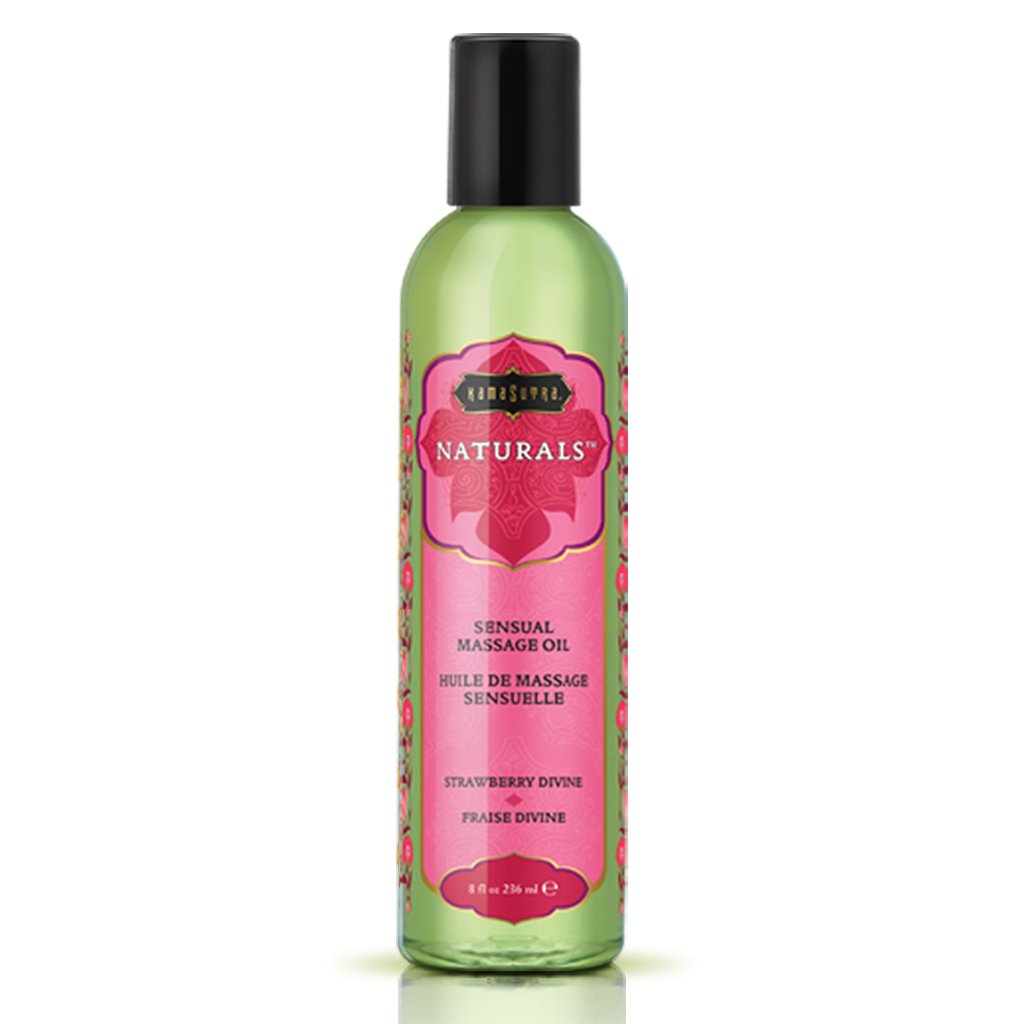 Kama Sutra Naturals Strawberry Divine – 8 Fl Oz Massage Oil > Essentials > Massage Oil