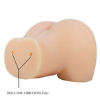 Mila Realistic Vagina and Ass Vibrator (Light) – Dual Entry Masturbator > Sex Toys For Men > Assbators