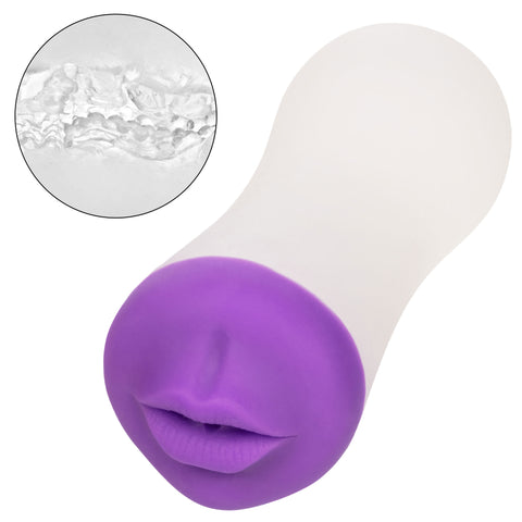 CalExotics Deep Throat Grip Male Masturbator with Suction Strokers - Manual