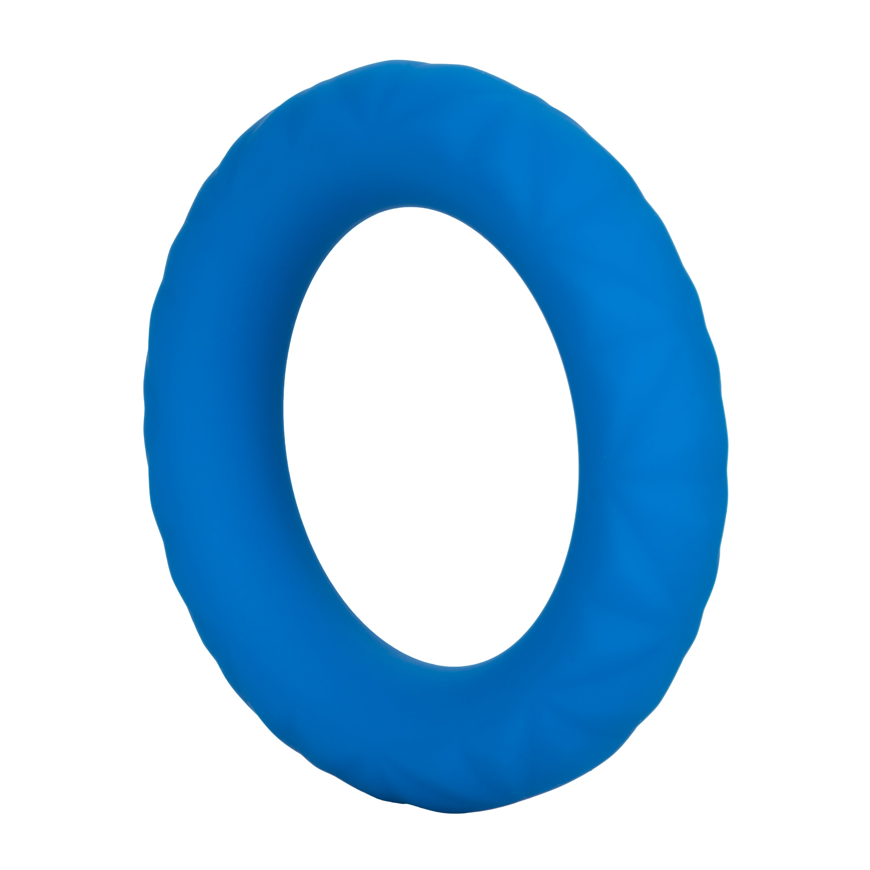 Link Up Ultra-Soft Max Neon Blue Silicone Enhancer Ring