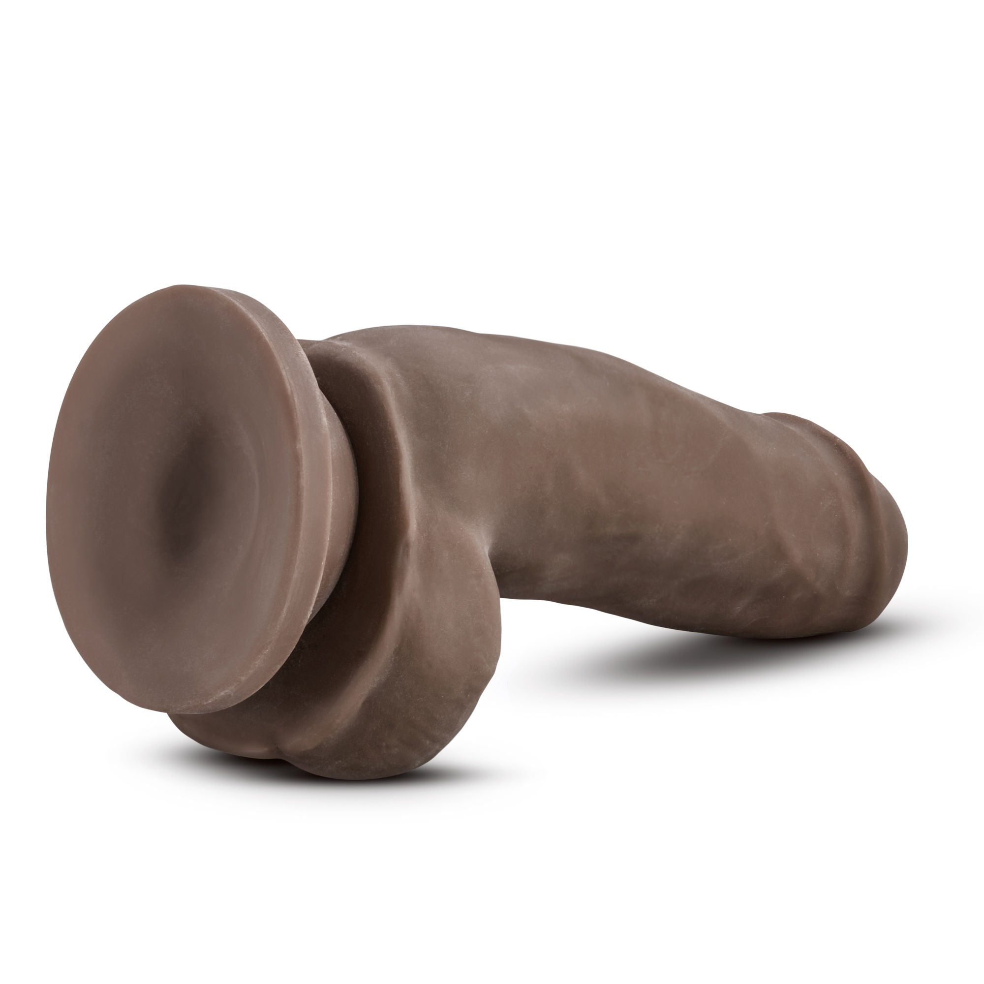 Au Naturel Sensa Feel Fat Boy (Chocolate) – 7 Inch Dual Density Dildo Secondary image