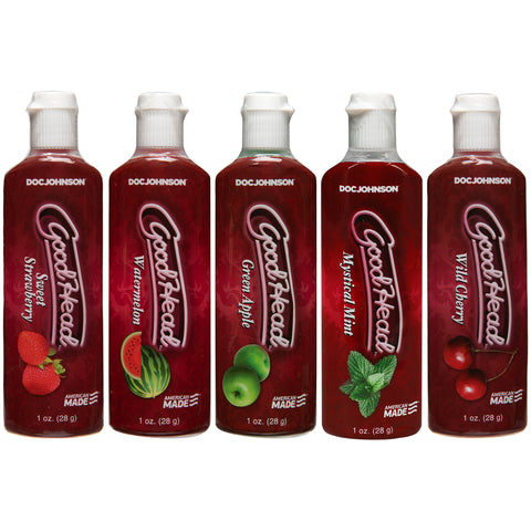 Goodhead Oral Delight Gel 1 Ounce 5 Pack Oral Gels & Sprays