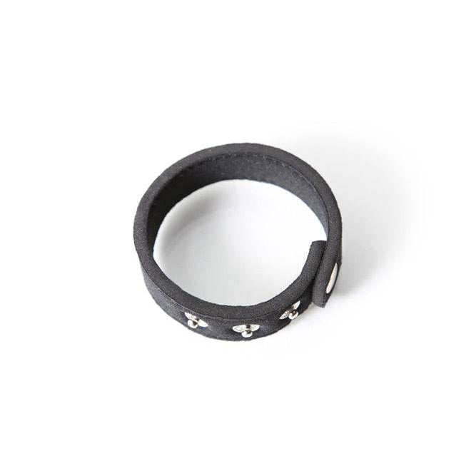 Perfect Fit - Neoprene Snap Cock Ring - Black - Stag Shop
