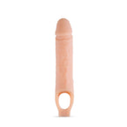 Performance Plus 10 Inch Vanilla Silicone Cock Sheath – Silicone Penis Extender > Sex Toys For Men > Penis Sleeves