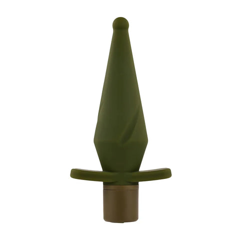 The Private (Green) – 5" Vibrating Butt Plug with 10 Speeds and Patterns > Anal Range > Vibrating Butt Plugs