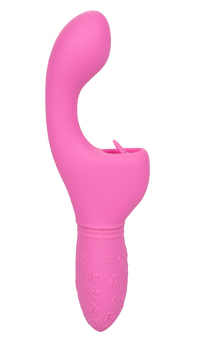 Rechargeable Butterfly Kiss Flicker G-Spot Vibrator Blue VIBRATORS-RABBIT-MULTI